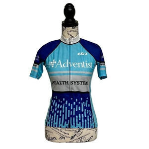 louis garneau Womens Adventist florida hospital cycling jersey Zip 8M20818 S